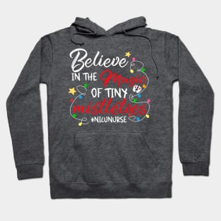 Believe in the Magic of Tiny Mistletoes! Hoodie